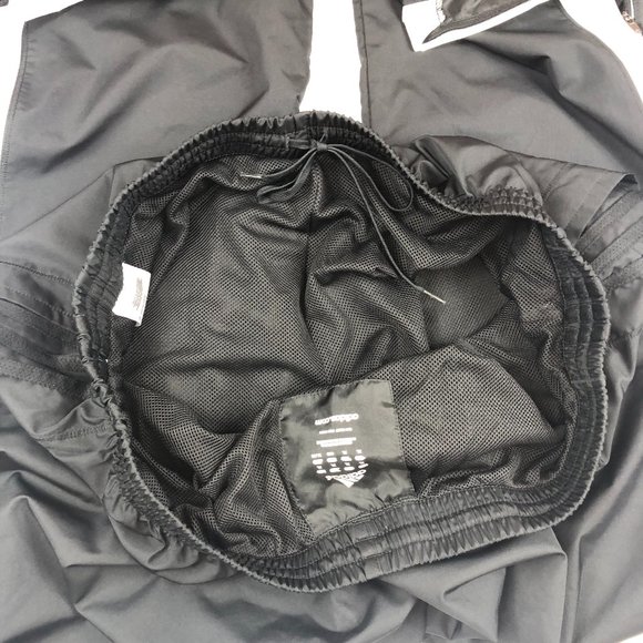 adidas 3 Logo Stripe Comfy Wind Pants with Mesh Lining Outdoor Gym - Picture 5 of 13